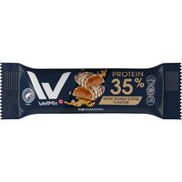 Produktbild von WellMix Proteinriegel White Peanut Toffee Low Carb und zuckerarm