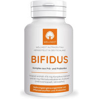 Produktbild von Wellnest Bifidus Probiotika mit Konjakwurzel 500 mg Kapseln