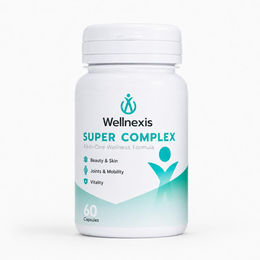 Wellnexis Nahrungsergänzungsmittel mit Vitamin C, Zink und MSM – 60 Kapseln für Erwachsene – Bild 1 von 1