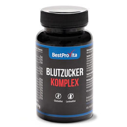 Wellpursan Blutzucker Komplex Kapseln mit L-Carnitin, Vitamin D und Zink, glutenfrei und laktosefrei, 60 Kapseln – Bild 1 von 6