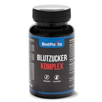Produktbild von Wellpursan Blutzucker Komplex Kapseln mit L-Carnitin, Vitamin D und Zink, glutenfrei und laktosefrei, 60 Kapseln