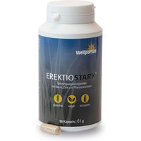 Produktbild von Wellpursan Erektio Stark Kapseln vegan mit L-Arginin, Maca und Zink, 270 Stück