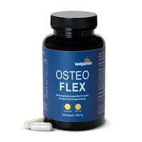 Produktbild von Wellpursan Osteo Flex Kapseln mit Kalzium und Magnesium vegan 120 Stück