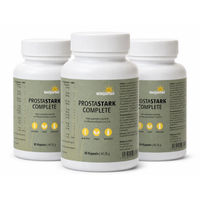 Produktbild von Wellpursan ProstaStark Complete Kapseln mit Kürbiskern, Sägepalm und Granatapfel vegan 180 Stück