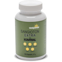 Produktbild von Wellpursan Sangioton Extra L-Arginin Kapseln vegan laktosefrei und zuckerfrei 120 Stück