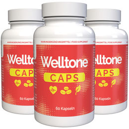 Welltone Kapseln vegan ohne Zusatzstoffe 180 Stück – Bild 1 von 2