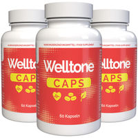 Produktbild von Welltone Kapseln vegan ohne Zusatzstoffe 180 Stück