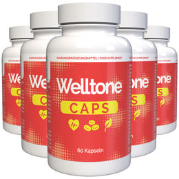 Welltone Kapseln vegan ohne Zusatzstoffe 300 Stück – Bild 1 von 3