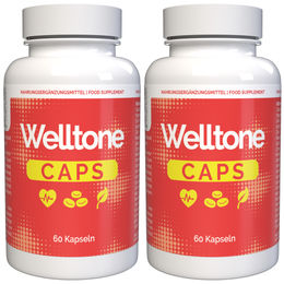 Welltone Vitamin und Mineralien Kapseln vegan und pflanzlich 120 Stück – Bild 1 von 4