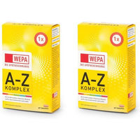 Produktbild von WEPA A-Z Komplex Multivitamin Tabletten für Männer, Frauen sowie Schwangere und Stillende 120 Stück