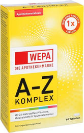 WEPA A-Z Komplex Tabletten laktosefrei und glutenfrei 60 Stück – Bild 1 von 1