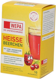 Wepa Heiße Beerchen Pulver mit Vitamin C, Zink und Magnesium – Bild 1 von 1