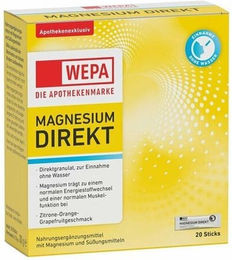 WEPA Magnesium Komplex Direkt Sticks 20 Stück – Bild 1 von 1