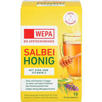 Produktbild von WEPA Salbei Honig mit Vitamin C und Zink Pulver laktosefrei glutenfrei 100 g