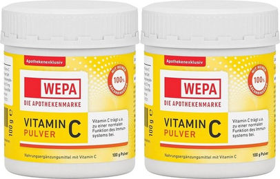 WEPA Vitamin C Pulver mit 300 mg Ascorbinsäure – Bild 1 von 1