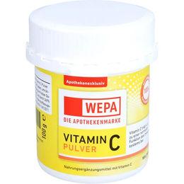 WEPA Vitamin C Pulver mit Ascorbinsäure 100 g – Bild 1 von 1