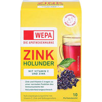 Produktbild von WEPA Zink Holunder mit Vitamin C Pulver 100 g