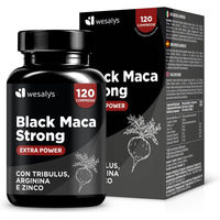 Produktbild von WESALYS Black Maca Strong Peruanische Schwarze Maca 120 Kapseln