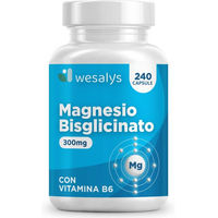 Produktbild von WESALYS Magnesiumbisglycinat Kapseln vegan und glutenfrei 240 Stück