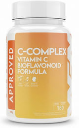 WFN Approved C-Complex Vitamin C Kapseln mit Calciumascorbat 500 mg vegan ohne Zusatzstoffe 180 Kapseln – Bild 1 von 1