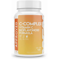 Produktbild von WFN Approved C-Complex Vitamin C Kapseln mit Calciumascorbat 500 mg vegan ohne Zusatzstoffe 180 Kapseln