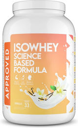 WFN Approved Isowhey Molkenproteinisolat Vanille 1 kg Dose Laktosefrei und Glutenfrei – Bild 1 von 2