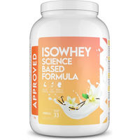 Produktbild von WFN Approved Isowhey Molkenproteinisolat Vanille 1 kg Dose Laktosefrei und Glutenfrei