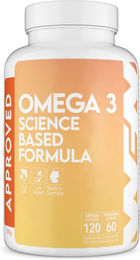 WFN Approved Omega 3 Kapseln mit 1500 mg EPA und DHA, laktosefrei und glutenfrei, 120 Kapseln – Bild 1 von 1