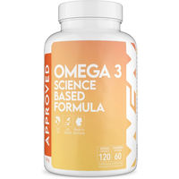Produktbild von WFN Approved Omega 3 Kapseln mit 1500 mg EPA und DHA, laktosefrei und glutenfrei, 120 Kapseln