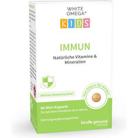 Produktbild von White Omega Kids Immun Vitamine für Kinder Kapseln zuckerfrei ohne Zusatzstoffe