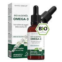 Produktbild von White Omega PLUS Bio Omega 3 Algenöl vegan hochdosiert mit DHA 50 ml
