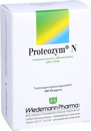 Wiedemann Pharma Proteozym N Tabletten 100 Stück – Bild 1 von 1