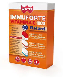 WINTER IMMUNOFORTE Vitamin C 1000 Ascorbinsäure Retard Tabletten 24 Stück glutenfrei und laktosefrei von Gdp -General Dietet.Pharma – Bild 1 von 1
