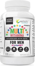 Wish Pharmaceutical Ballaststoff-Komplex für Männer ohne Zusatzstoffe 120 Kapseln – Bild 1 von 1