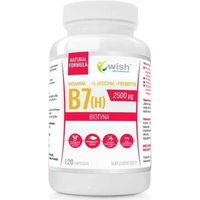 Produktbild von Wish Pharmaceutical Biotin 2500 µg Kapseln vegan 120 Stück