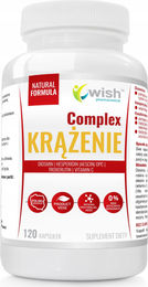 Wish Pharmaceutical Circulation Complex mit Rosskastanie 120 Kapseln vegan glutenfrei laktosefrei zuckerfrei – Bild 1 von 1
