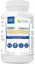 Wish Pharmaceutical Gutes Cholesterin mit Probiotika, 120 Kapseln, vegan und zuckerfrei – Bild 1 von 1