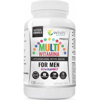 Produktbild von Wish Pharmaceutical Multivitamin für Männer und Senioren, 120 Kapseln, ohne Zusatzstoffe