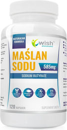 Wish Pharmaceutical Natriumbutyrat 585 mg Kapseln vegan glutenfrei – Bild 1 von 1