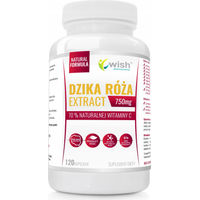 Produktbild von Wish Pharmaceutical Wildrosenextrakt Hagebutte 750 mg Kapseln zuckerfrei für Sportler 120 Kapseln