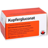 Produktbild von Wörwag Pharma Kupfergluconat Tabletten 100 Stück