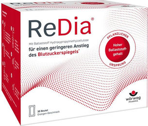 Wörwag Pharma Redia Ballaststoffdrink Granulat Pulver 360 g zuckerfrei glutenfrei laktosefrei – Bild 1 von 3