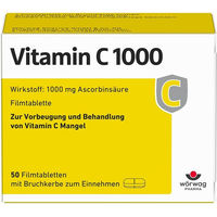 Produktbild von Wörwag Pharma Vitamin C 1000 Ascorbinsäure Tabletten 50 Stück