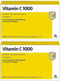 Wörwag Pharma Vitamin C 1000 mit Ascorbinsäure Tabletten – Bild 1 von 2