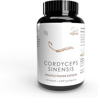 Produktbild von Wohlrab BIO Cordyceps sinensis Kapseln vegan ohne Zusatzstoffe