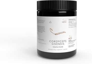 Wohlrab Cordyceps BIO Pulver vegan glutenfrei laktosefrei ohne Zusatzstoffe – Bild 1 von 1