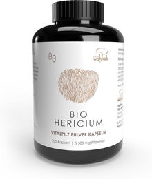 Wohlrab Hericium BIO Pilze Kapseln vegan ohne Zusatzstoffe – Bild 1 von 1