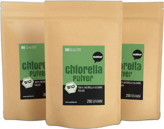 Wohltuer Bio Chlorella Algen Pulver ohne Zusatzstoffe – Bild 1 von 1
