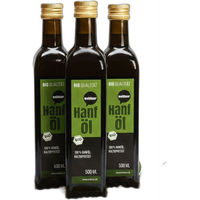 Produktbild von Wohltuer Bio Hanföl kaltgepresst 500 ml