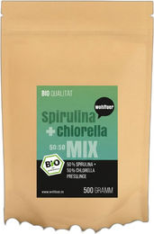 Wohltuer Bio Spirulina und Chlorella Superfood Algen Mix Tabletten ohne Zusatzstoffe – Bild 1 von 1